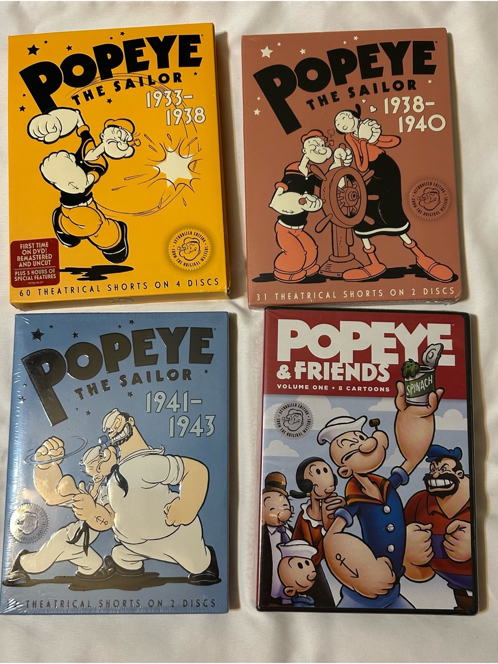 Popeye The Sailor DVD Collection - Multi-Color